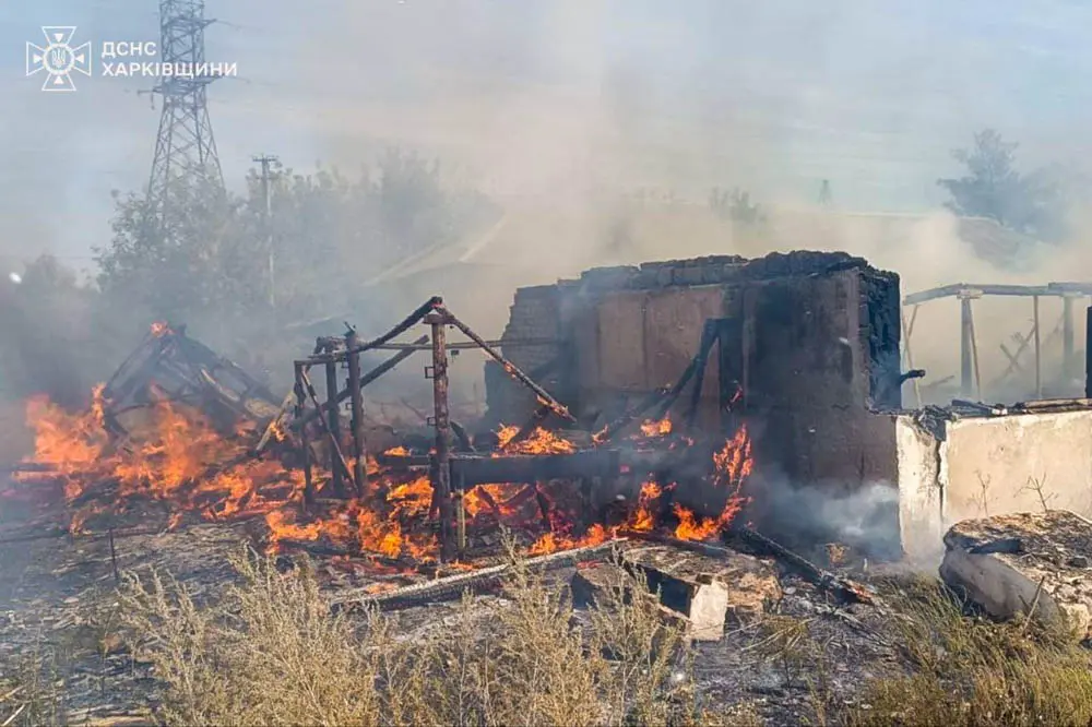 Протягом доби ворог обстріляв 10 населених пунктів Харківської області (фото)