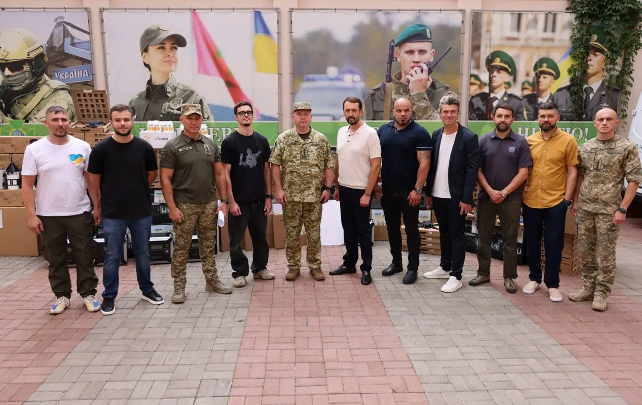БФ "Надія" передав нову партію допомоги Держприкордонслужбі, - Дубіль