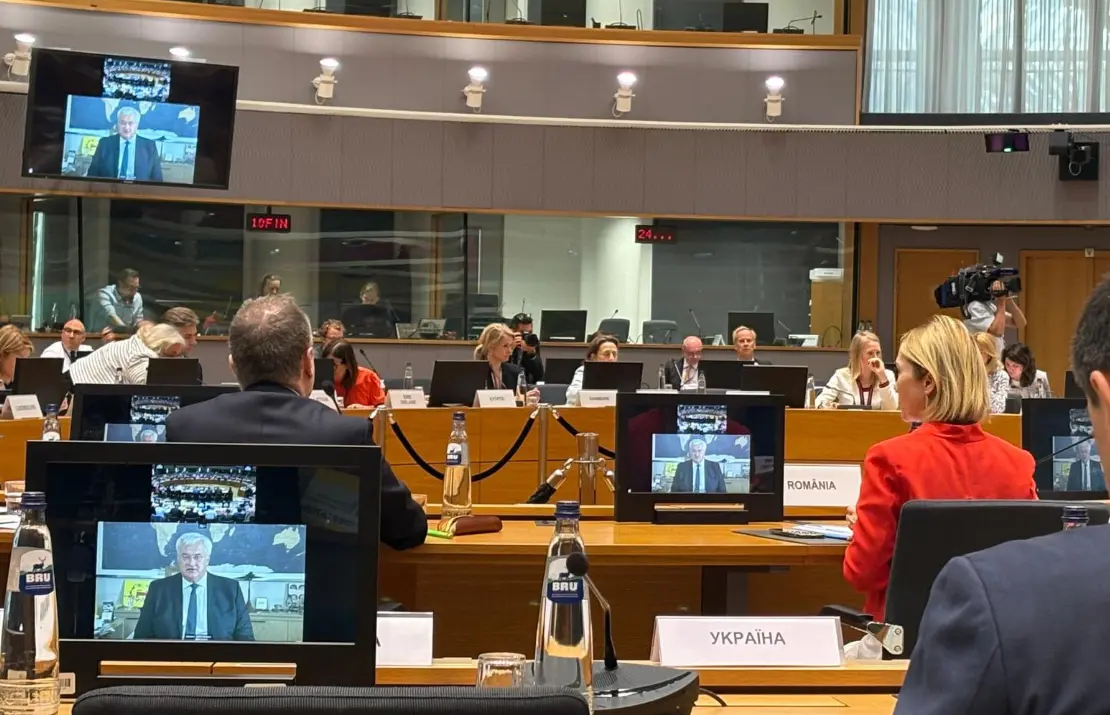 Сибіга поділився, про що розповів партнерам під час засідання Ради ЄС