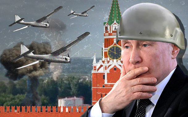 Путін на вертольоті "відбивався" від українських дронів: росіяни вигадали новий анекдот