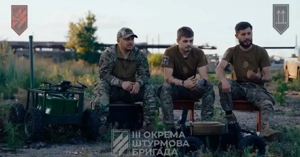 На Харківщині бійці 3 ОШБр вперше захопили росіян у полон роботами та дронами