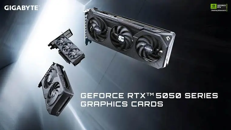GIGABYTE представляє відеокарти GeForce RTX 5050