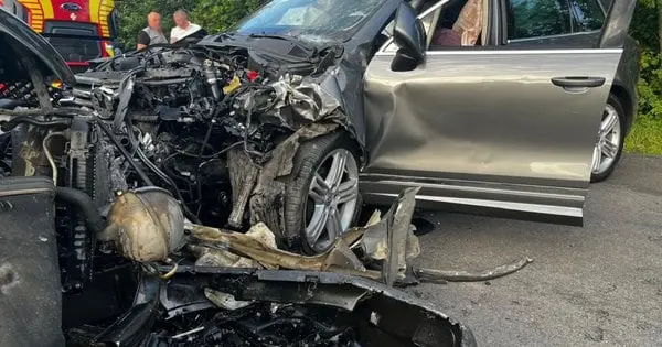 У лобовій аварії на Прикарпатті загинули двоє людей