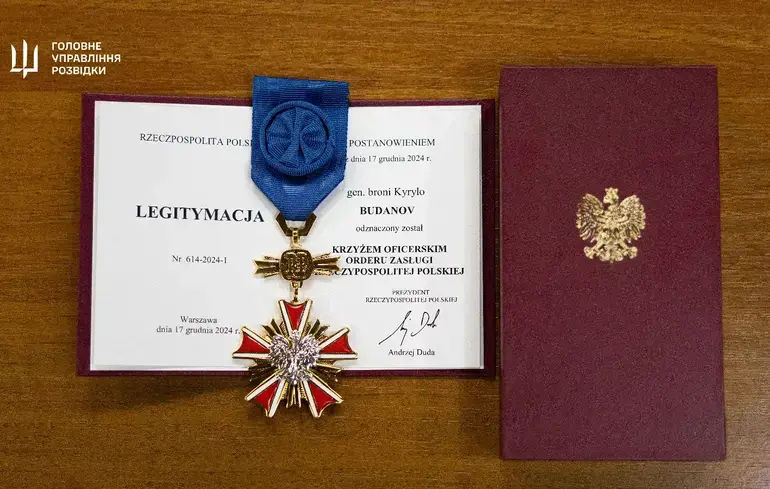 Дуда нагородив Буданова та Скібіцького орденами Польщі