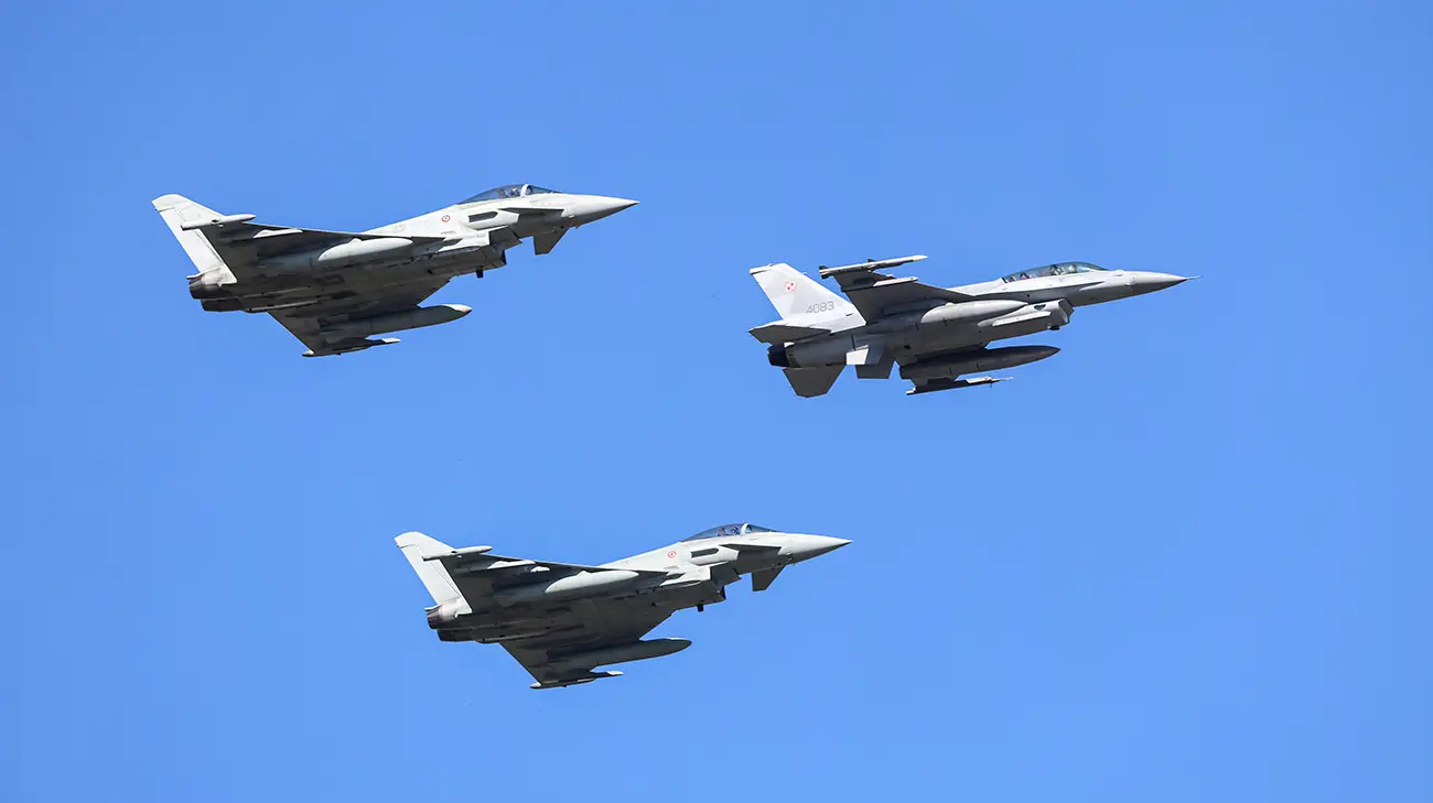Румунія піднімала в повітря винищувачі Typhoon через нічний удар РФ по Україні