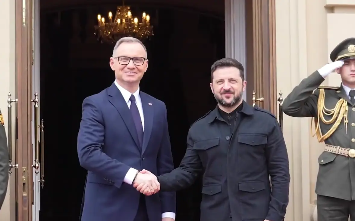 Зеленський і Шмигаль розповіли про прощальну зустріч з Дудою у Києві
