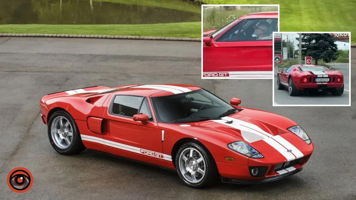 У Дніпрі помітили єдиний в Україні Ford GT: вартість такого авто може сягати сотень тисяч доларів