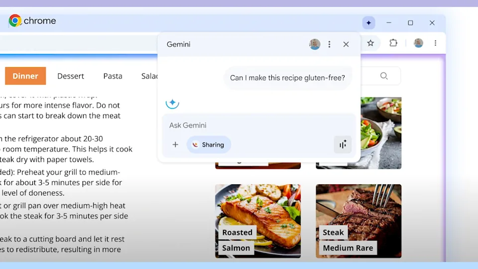 Google має намір додати ШІ Gemini до Chrome