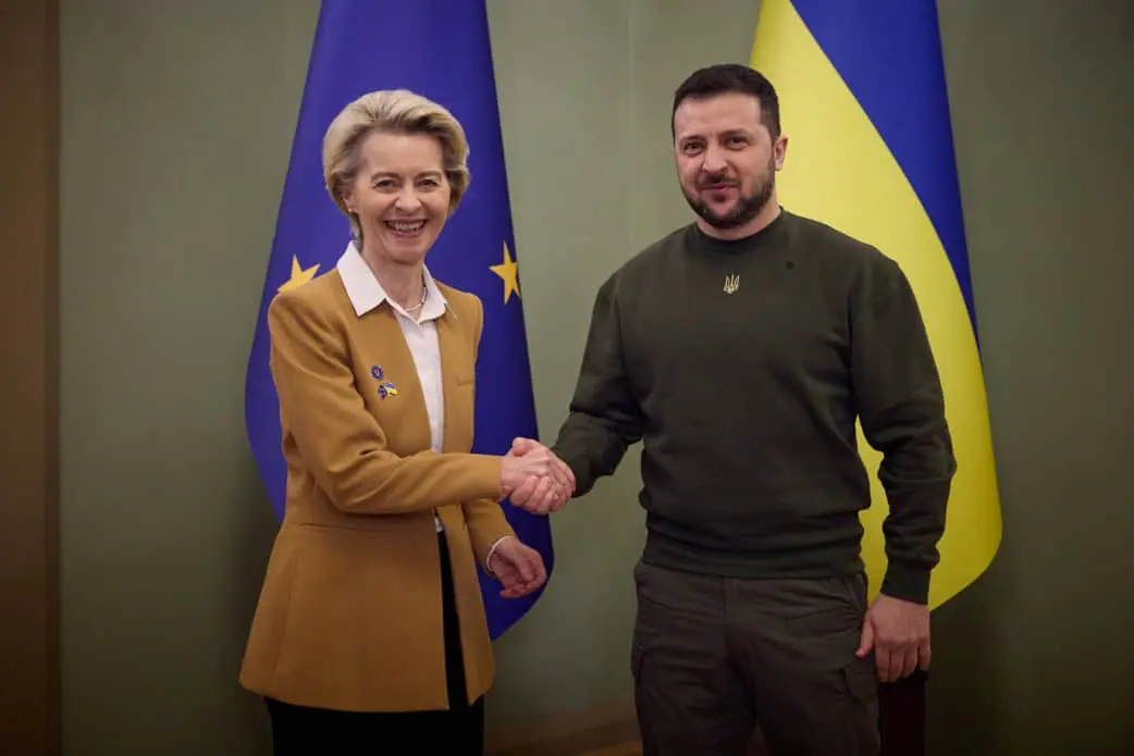 Зустріч Зеленського та фон дер Ляєн у Брюсселі та Вашингтоні