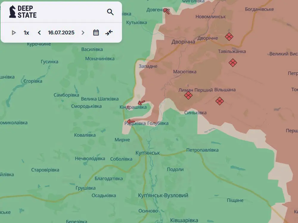 Росіяни намагаються навести понтони через Оскіл для штурму Куп’янська – ОТУ «Харків»