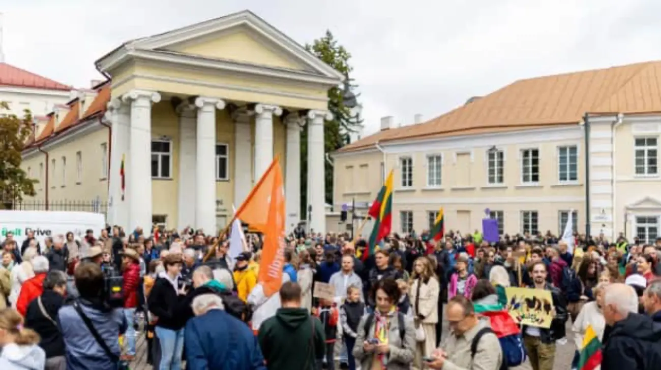 У Литві протестують проти створення нової керівної коаліції