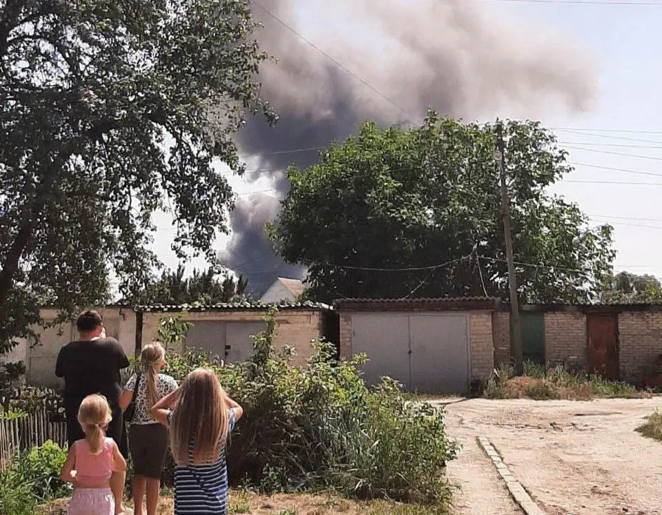 Ворог завдав удару по складах у Васищеве під Харковом: загинула людина
