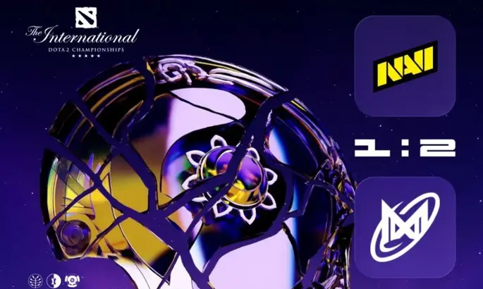 NAVI проиграли Nigma и вылетели из The International 2025