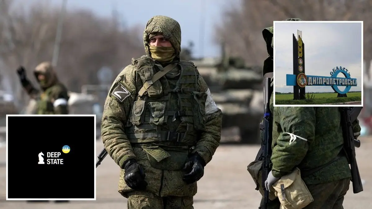 Ворог має просування біля двох населених пунктів Дніпропетровської області: дані від DeepState