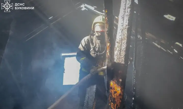 На Буковині минулої доби сталося 5 пожеж, двоє людей травмувались