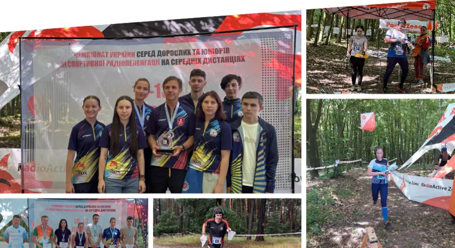 Вінничани здобули п’ять медалей на чемпіонаті України зі спортивної радіопеленгації