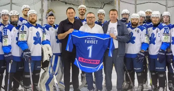 Титульним партнером хокейного клубу «Сокіл» стала компанія Favbet