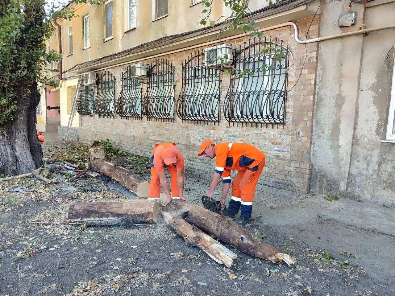 В Одесі продовжують ліквідовувати наслідки негоди