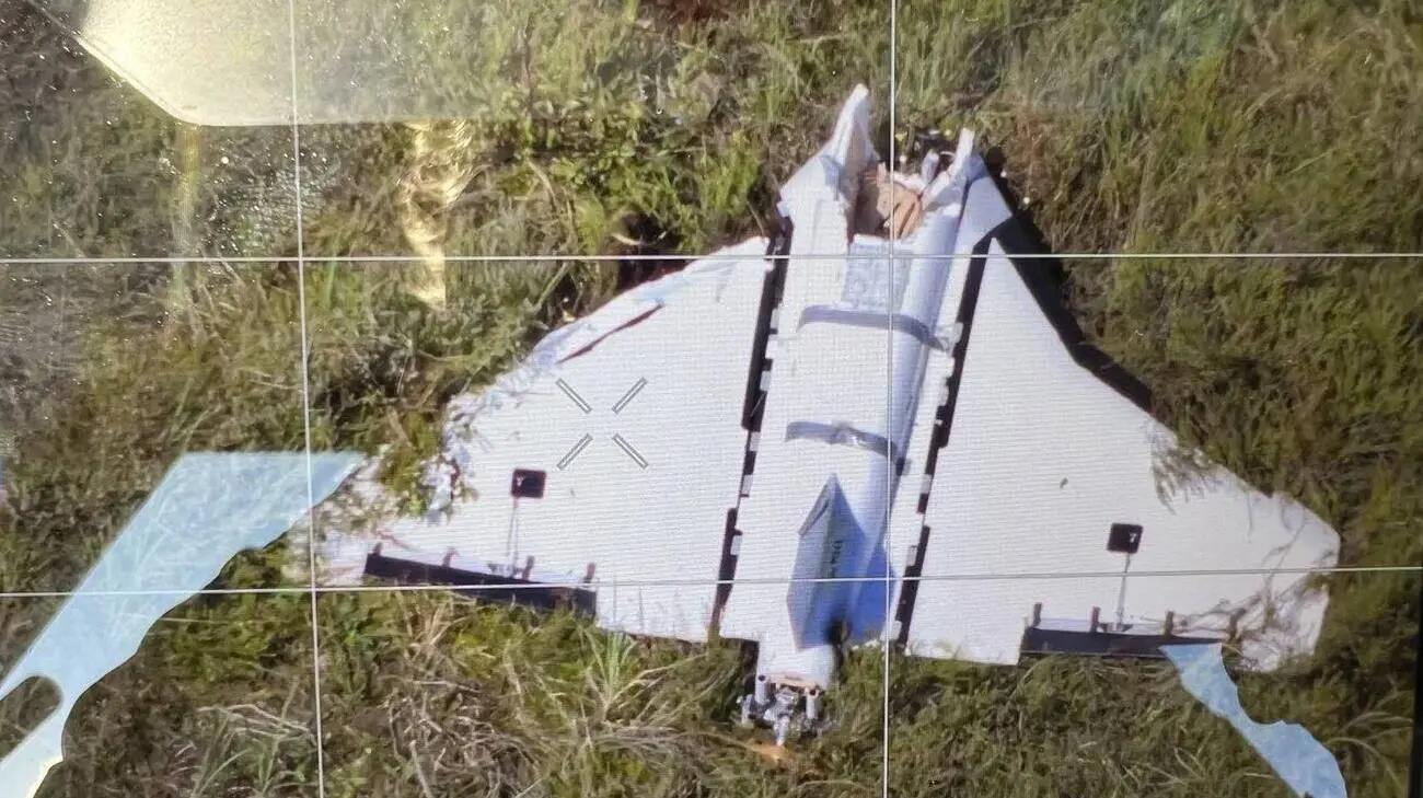 У Литві оприлюднили знімки дрона, який залетів з території Білорусі