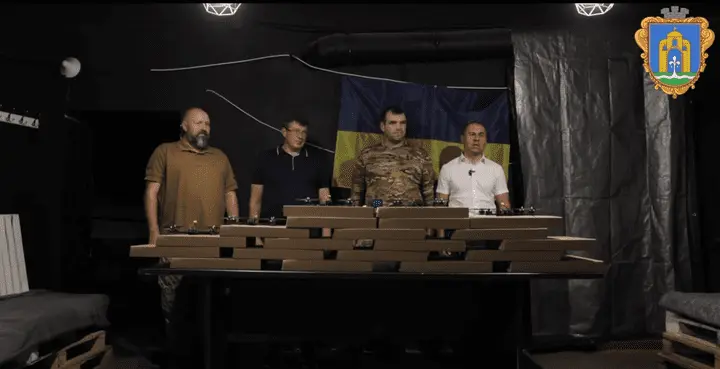 Броварська громада передала 70 дронів на Харківщину в межах проєкту “Пліч-о-пліч”