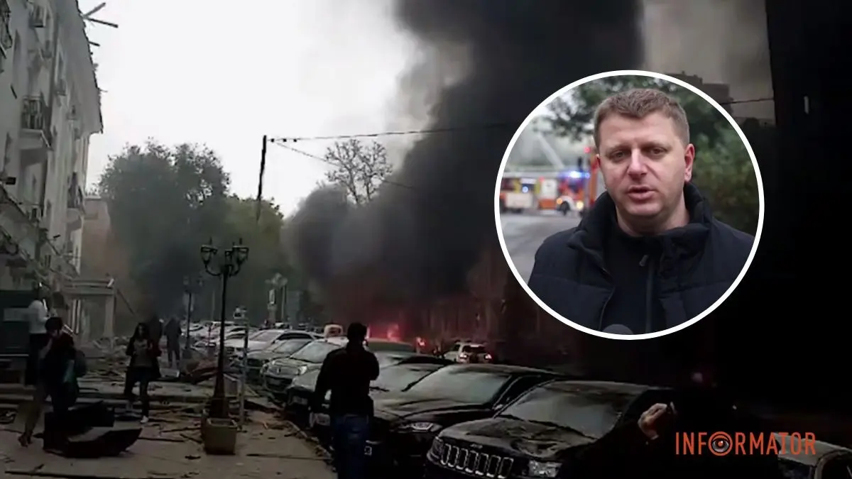 «Шахедна» атака по офісній будівлі в центрі Дніпра 30 вересня: подробиці від РВА