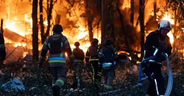Російські війська завдали один із найбільш масштабних повітряних ударів по Україні