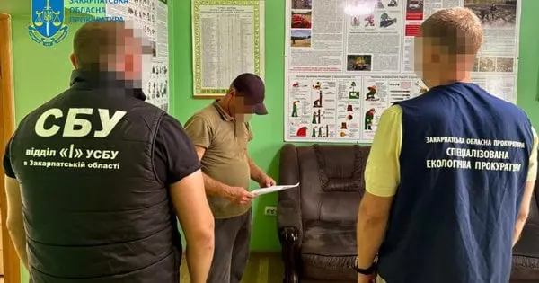 На Закарпатті працівник лісгоспу допустив незаконну вирубку дубів на 5 млн грн