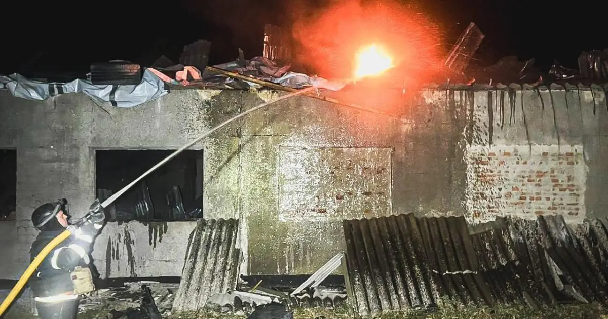 На Харківщині горіло агропідприємство