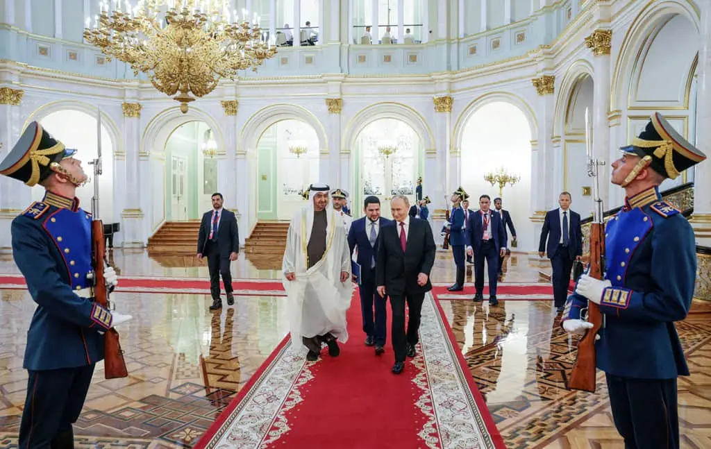 Путін запропонував ОАЕ як місце для саміту Росія-США