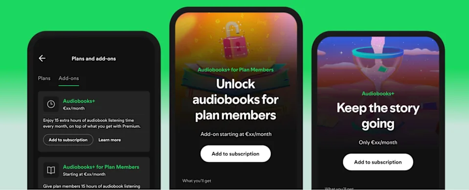 Audiobooks+ від Spotify доступний для деяких підписників