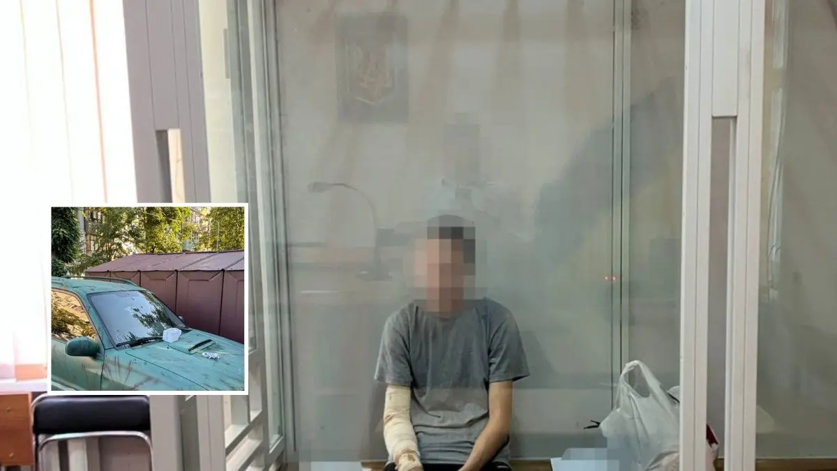 У Дніпрі юнак намагався підпалити автівку Захисника: який запобіжний захід обрали