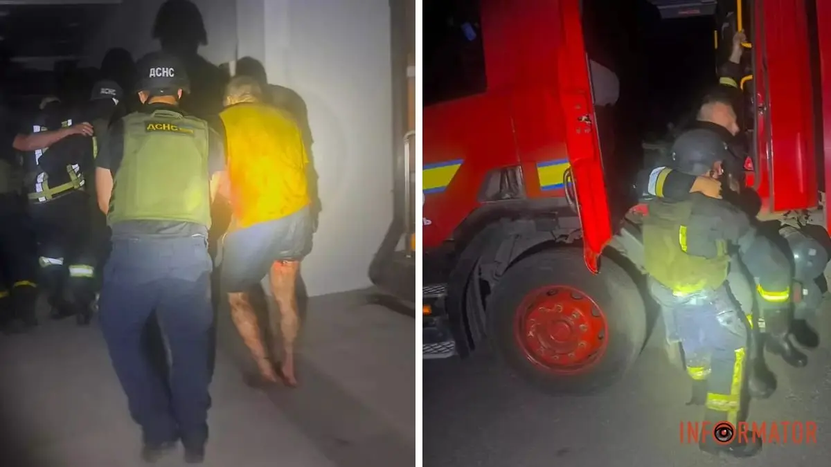 У Нікополі росіяни вдарили по рятувальниках дроном: троє людей зазнали травм