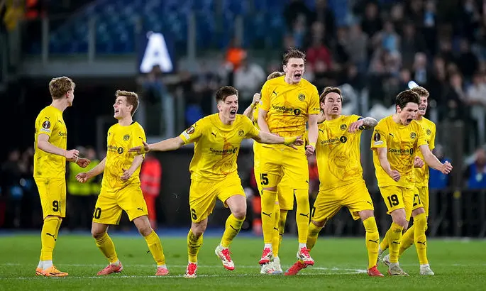 ЛЧ. Будё/Глимт – Штурм 5:0. Ответный матч превращается в формальность