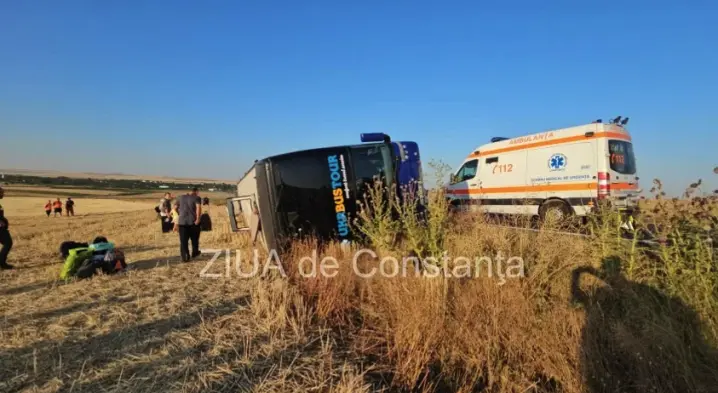 У Румунії перекинувся автобус із 55 українцями. Є травмовані