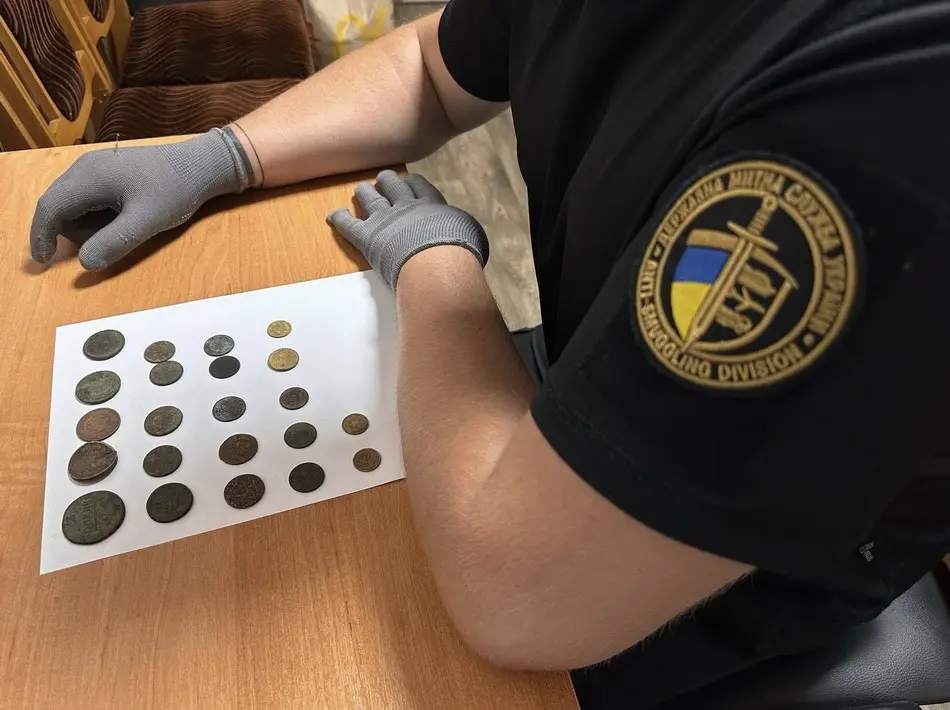 Через вінницьку митницю єгиптянин намагався вивезти старовинні монети