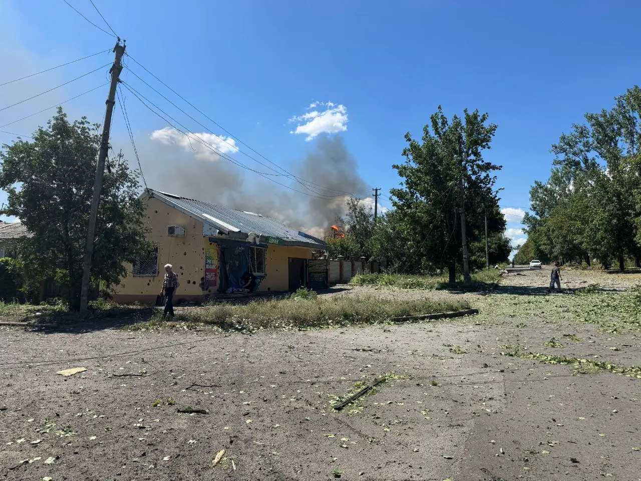 Россияне убили двух, ранили шестерых человек в Донецкой области