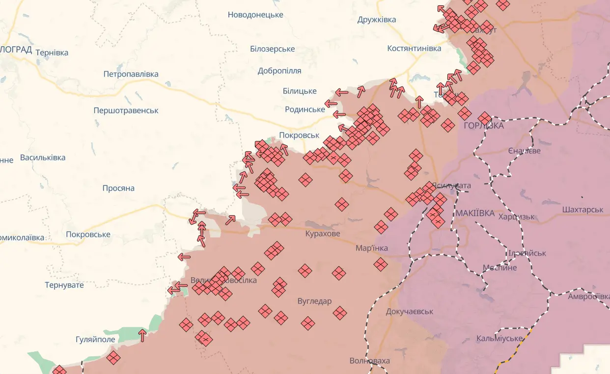 Протягом минулої доби зафіксовано 185 боєзіткнень, – Генштаб ЗСУ