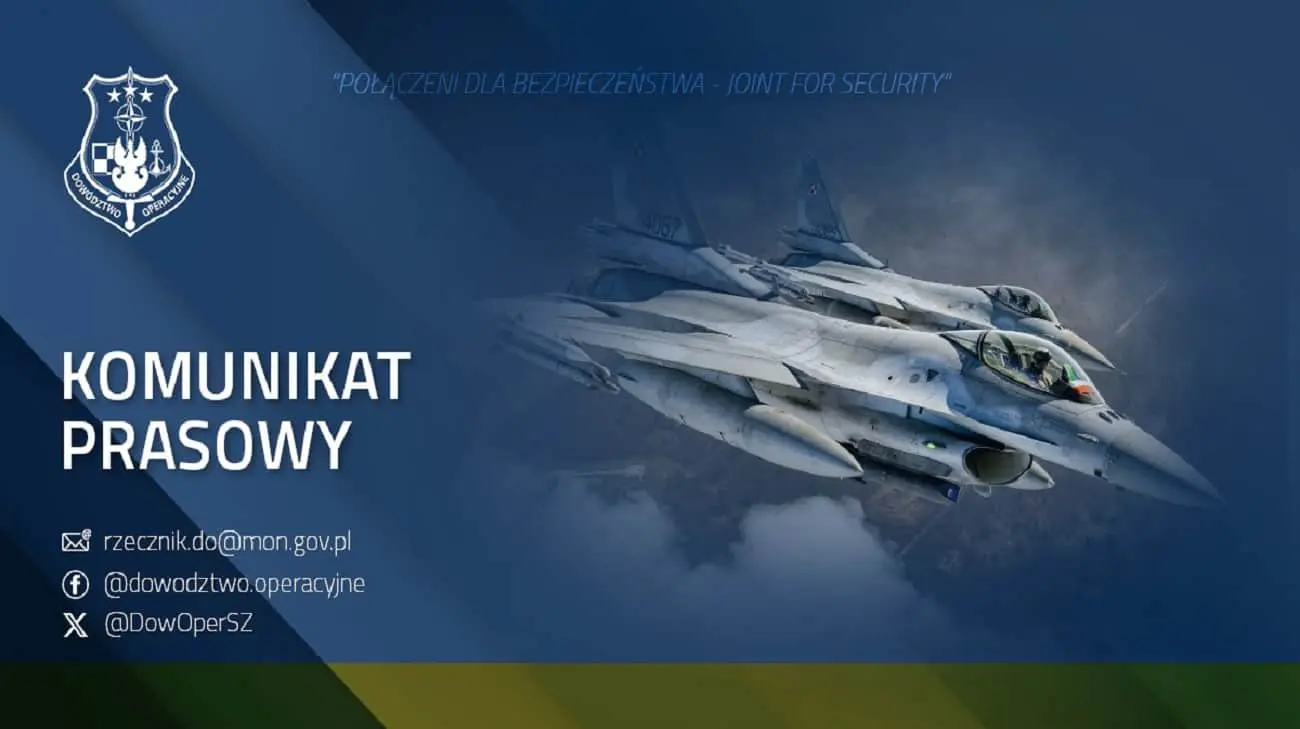Польща піднімала авіацію через масовану атаку РФ на Україну