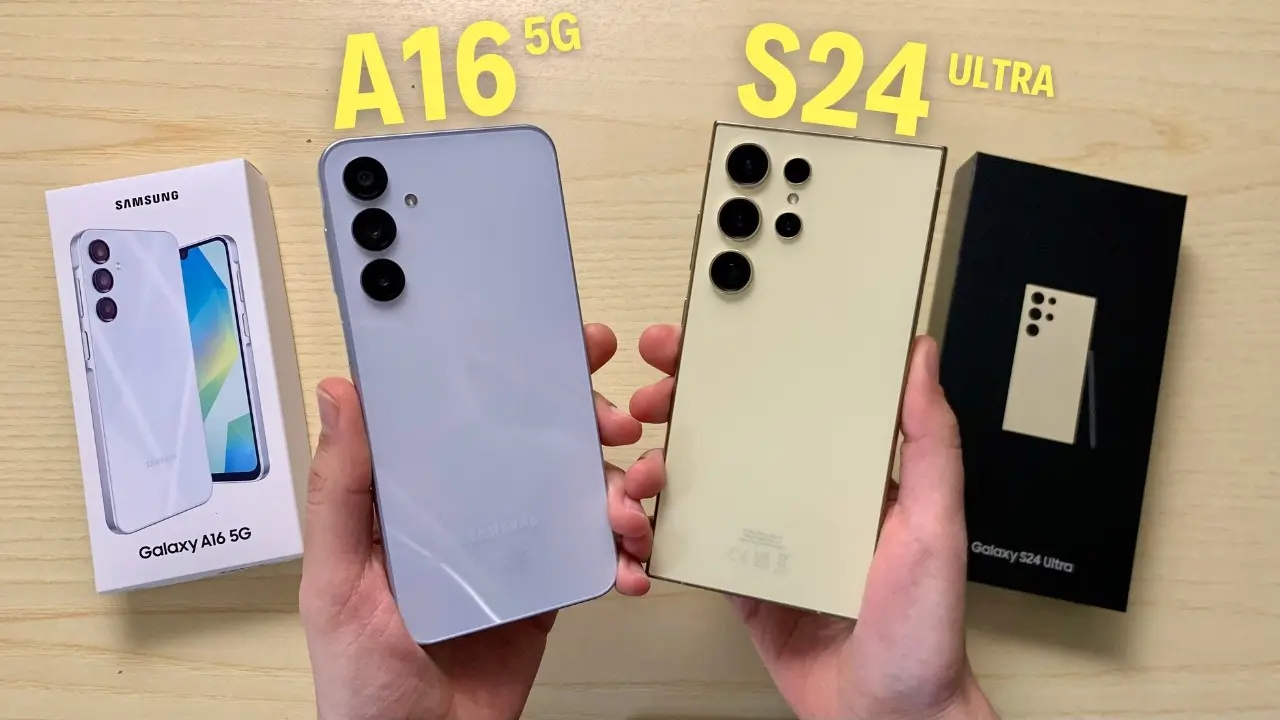 Дорогий Samsung Galaxy S25 Ultra порівняли з бюджетним A16: в чому різниця