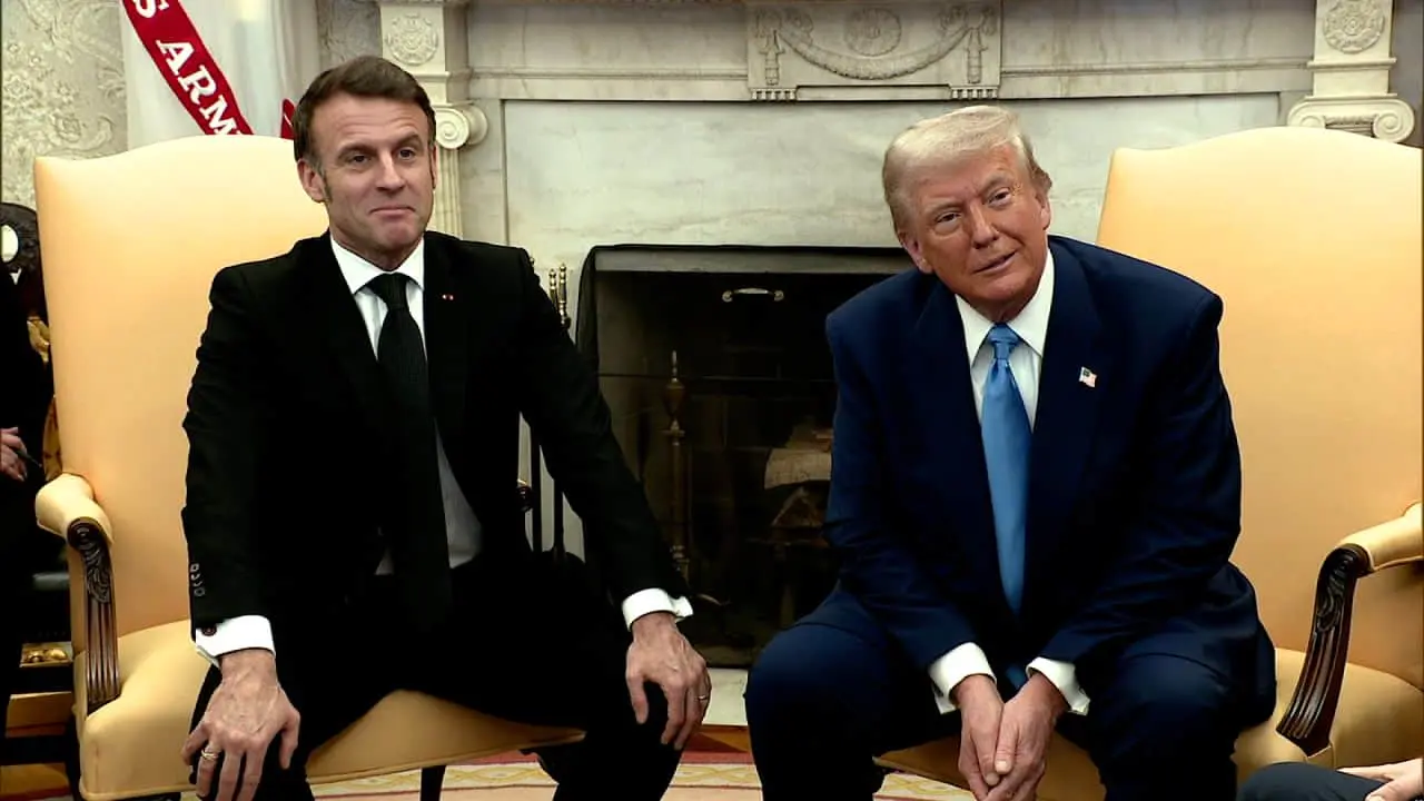 Макрон пізно увечері розмовляв з Трампом: серед тем була й Україна