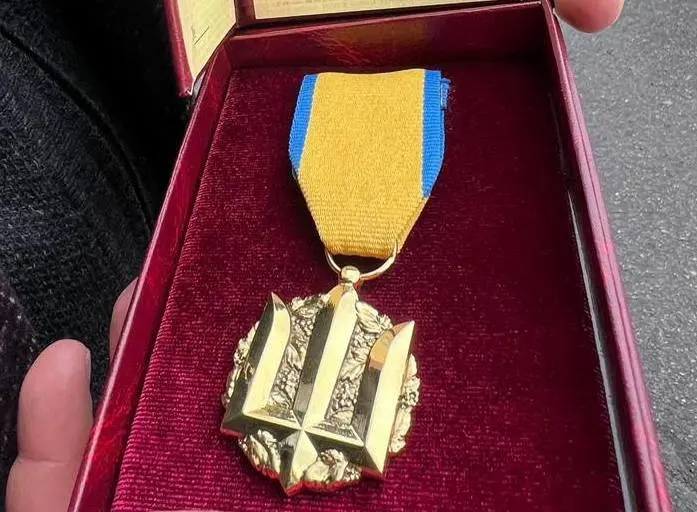 Відзнакою Міноборони «Золотий тризуб» нагородили військового з Вінниччини