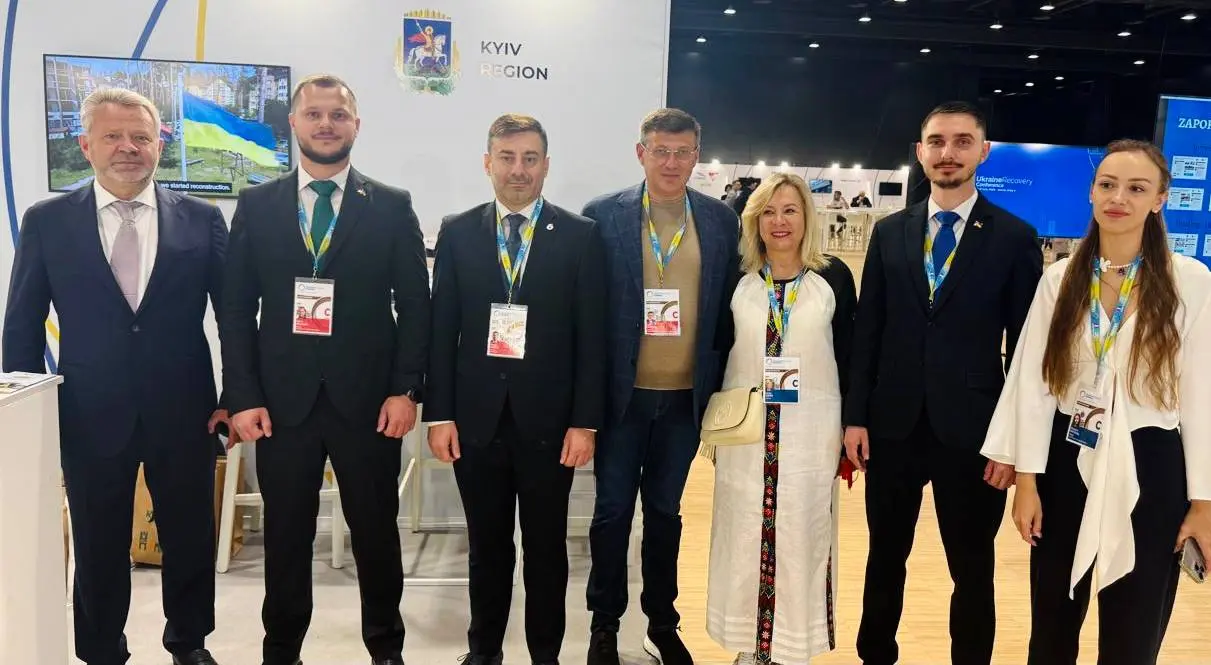Київщина представила понад 100 проєктів на форумі URC2025 у Римі, – Сапожко