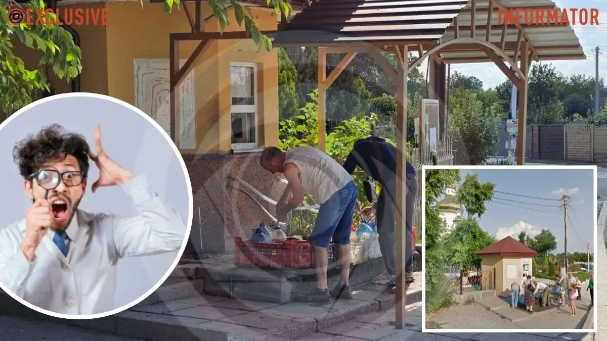 Благодійність VS ризик для здоров'я: безкоштовна вода з джерела біля церкви в Обухівці не відповідає нормам