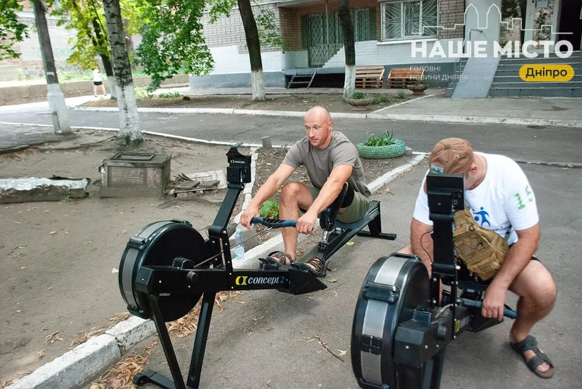 У Дніпрі адаптивний спорт допомагає в реабілітації важкопоранених ветеранів  