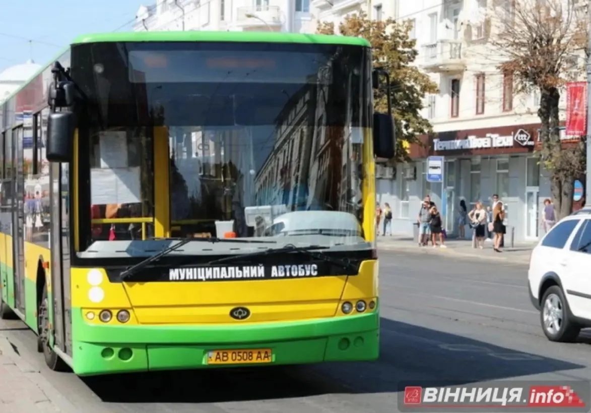 У Вінниці автобусний маршрут №19 змінює графік роботи та зупинки
