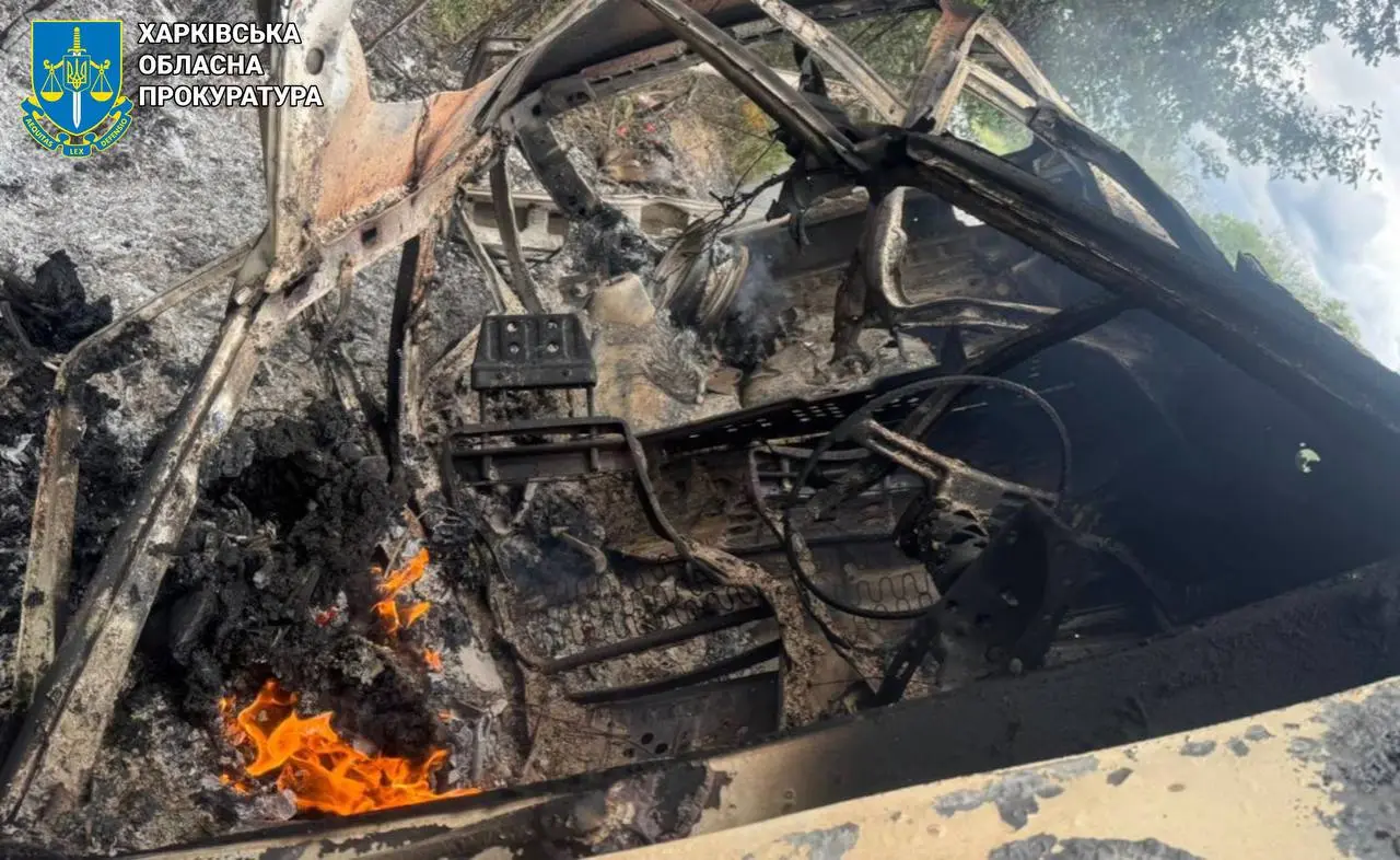 Ворожий дрон атакував цивільне авто на трасі поблизу Куп’янська