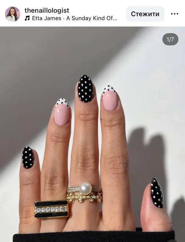 Манікюр в горошок: головний nail-тренд цього сезону (фото)