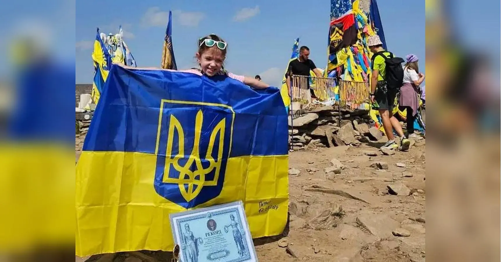 5-річна Регіна Абрамова підкорила Говерлу, встановивши рекорд України