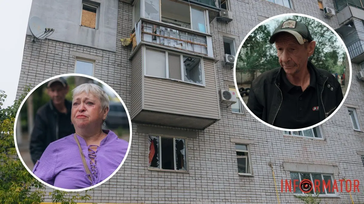 "Балкон тільки зробили": що розповіли люди про атаку безпілотниками на Дніпро