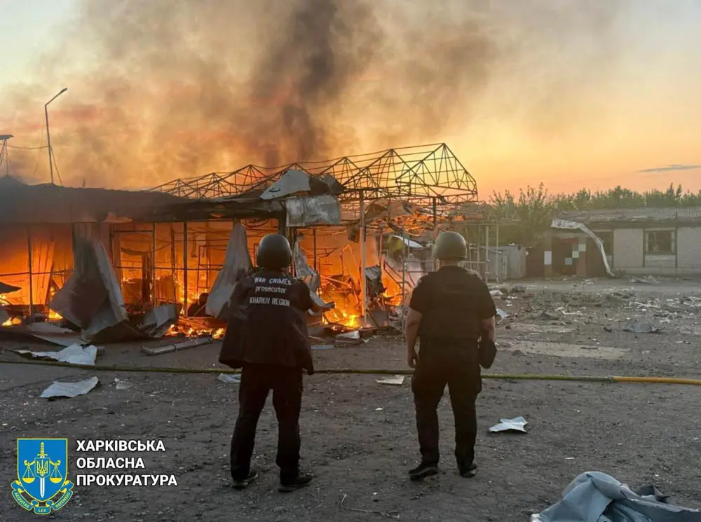 Ворог вдарив БпЛА по ринку у Великому Бурлуку